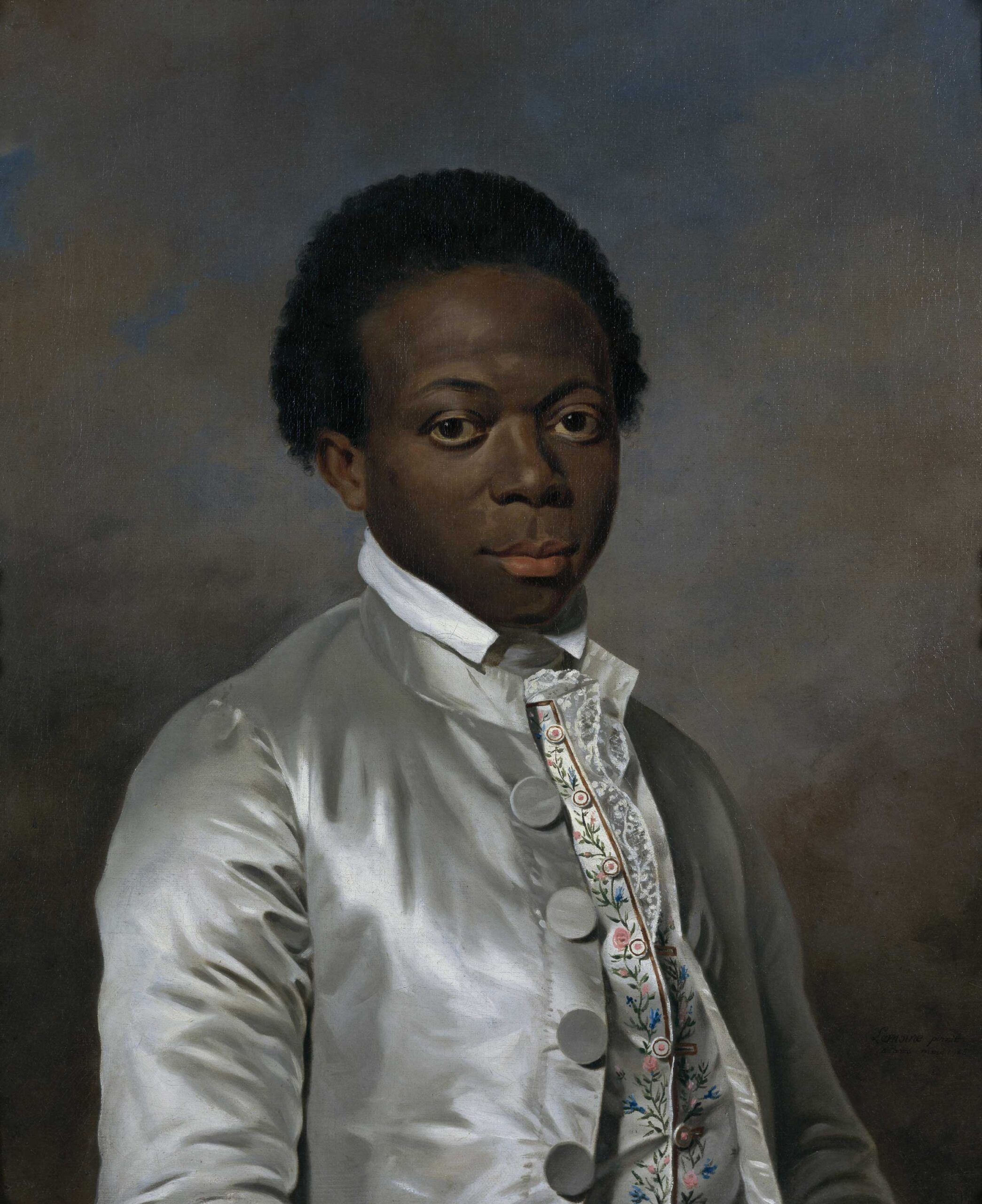 Portrait of a black teenager