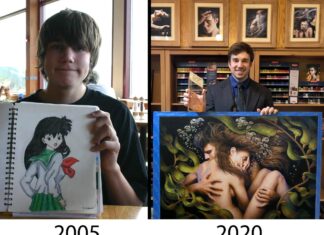 An Artist’s Greatest Superpower Artist Jesse Lane, "then" and "now"