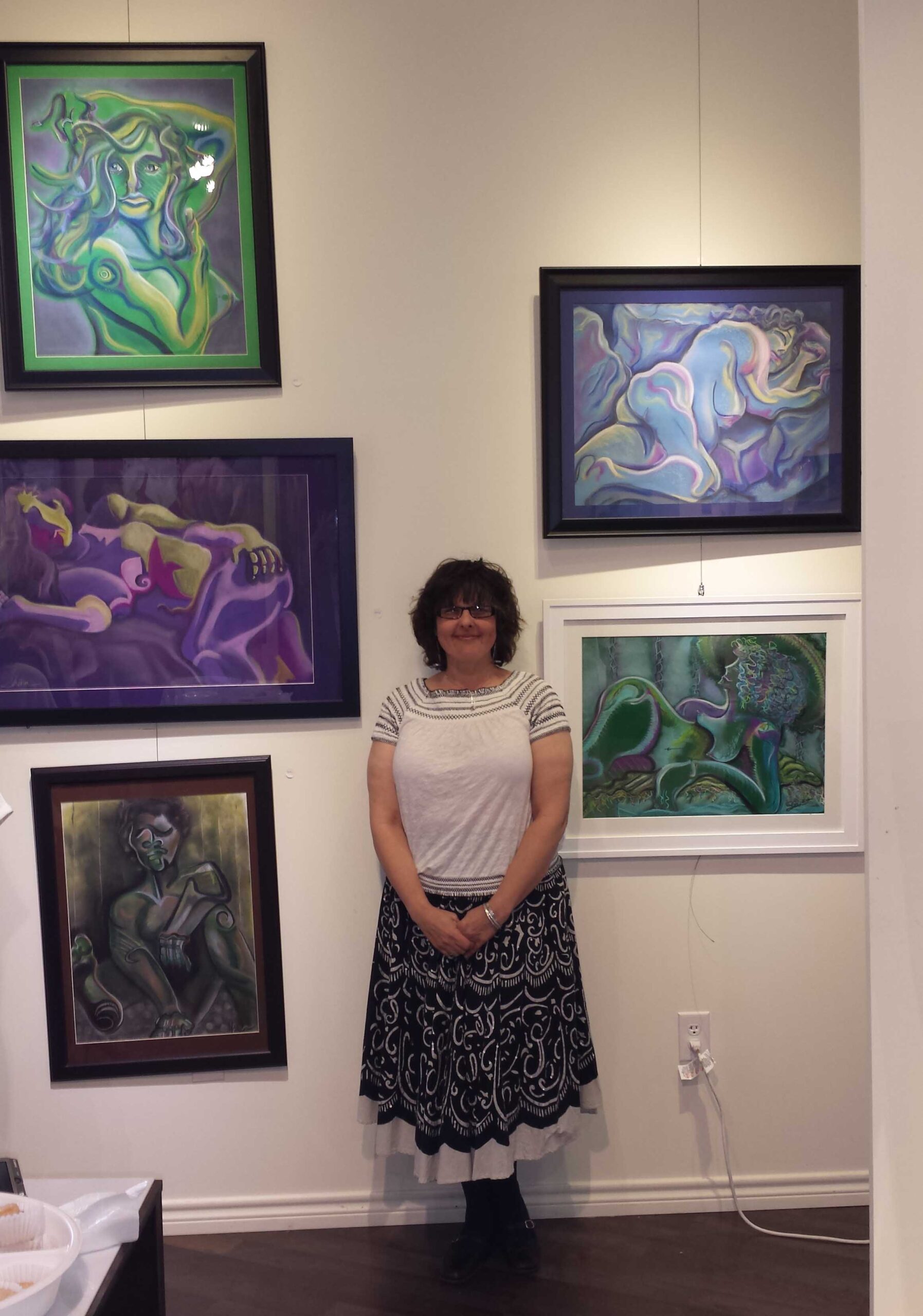 At the "Go Figure" 2015 show, Austin Art and Frame