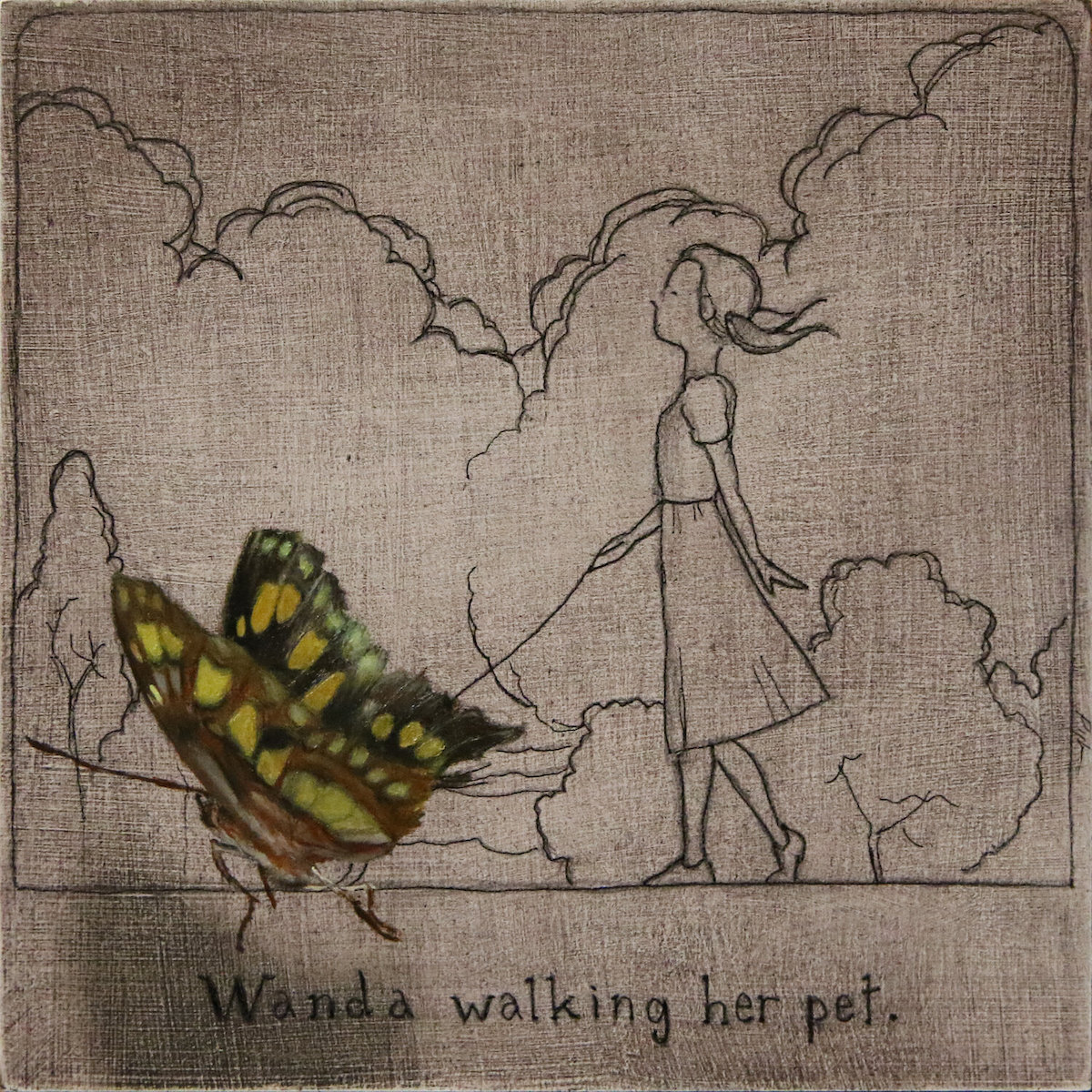 Mark R. Pugh, “Wanda Walking her Pet”