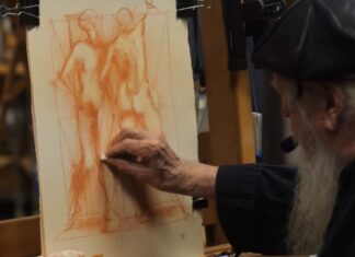 From Michael Mentler's figure drawing demonstration
