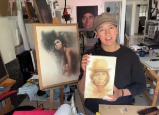 From Patricia Guzman’s portrait demo