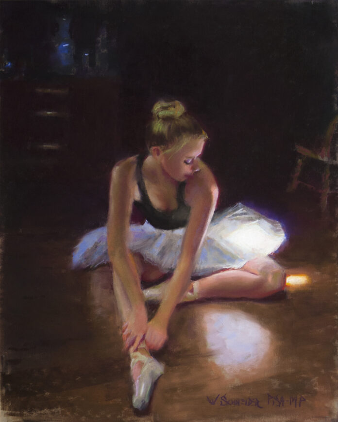 William Schneider, “Sun Spot,” Pastel, 20 x 16 in.