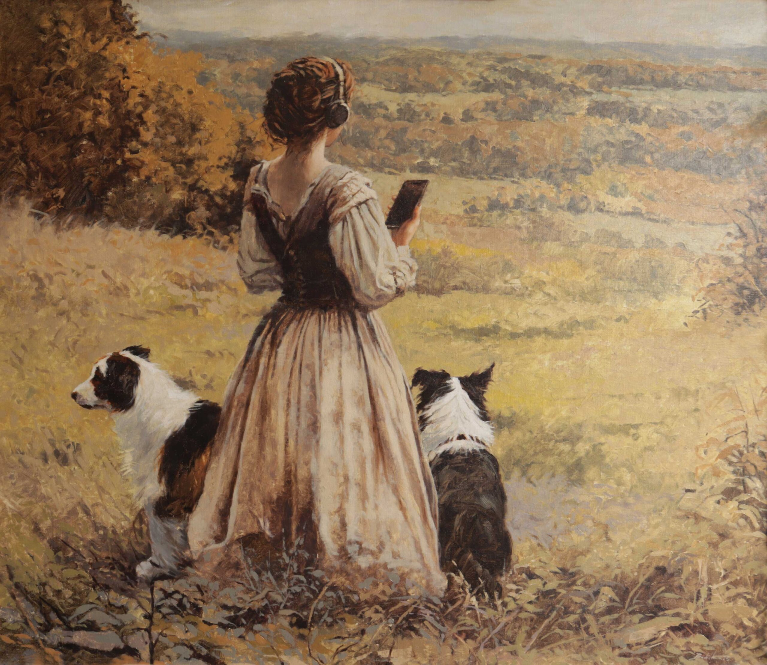 Narrative art - "Echoes of the Past, Reflections of the Present"