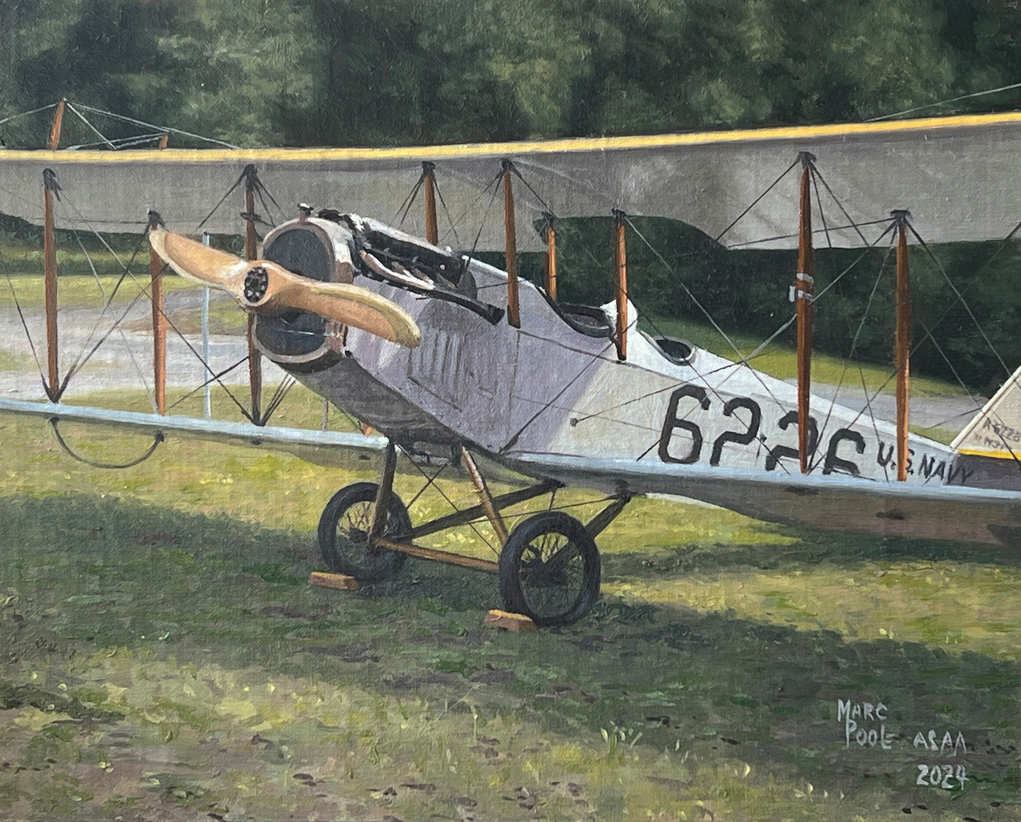 Marc Poole, "Rhinebeck Jenny," 2024, oil, 8 x 10 in., Collection of the artist, Plein air