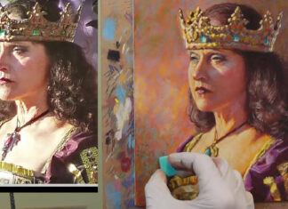 From Rita Kirkman’s pastel portrait demonstration