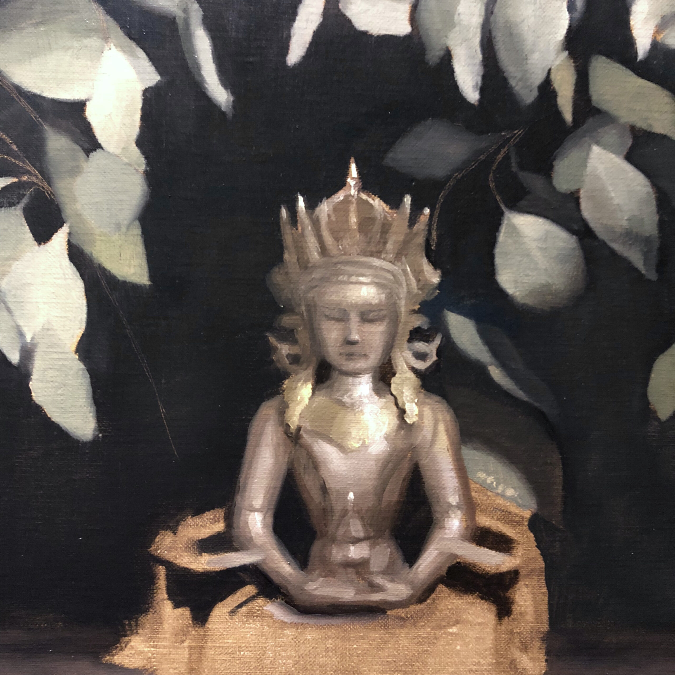 Step-by-step still life painting process