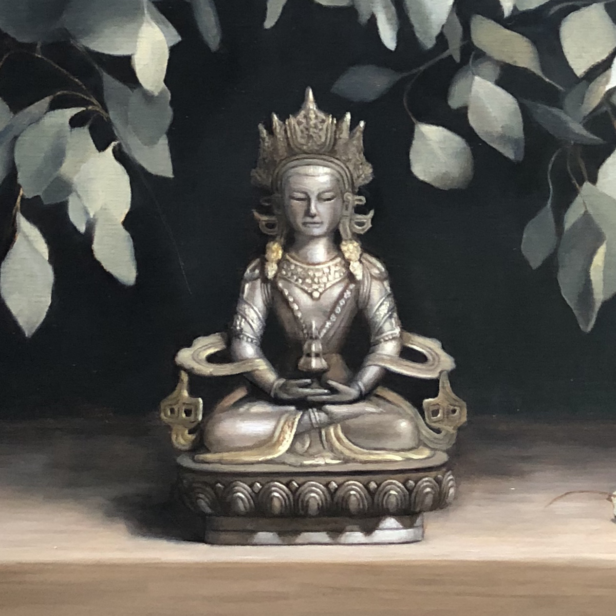 Step-by-step still life painting process