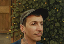 contemporary realism portrait painting - Émile Brunet, "The Man With a Fawn," 2025, oil on wood panel, 16 x 12 in.