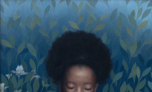 Christina Grace Mastrangelo, "Introspection," 2019, oil on linen over panel, 24 x 24 in., Available at Susan Powell Fine Art (susanpowellfineart@gmail.com, 203-318-0616)