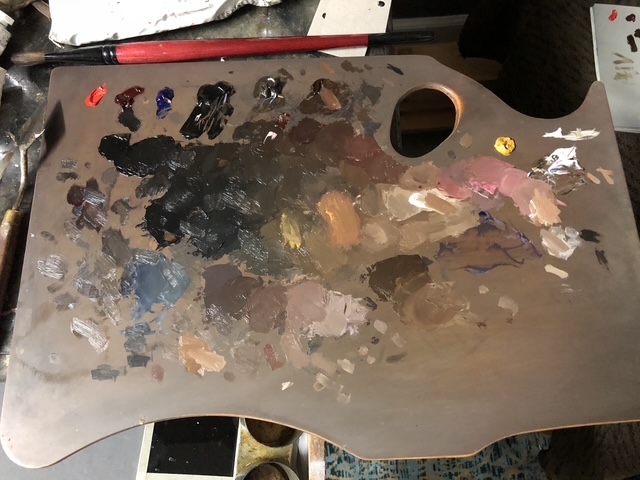 Step 5: Premixing the color Palette