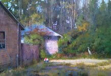 Acrylic Painting of the Week: “The Ball Is In Your Court” Joseph Orr, "The Ball Is In Your Court," acrylic painting, 30 x 40 in.; Courtesy Red Piano Art Gallery, Bluffton, SC