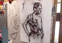 Figure drawing proportions on Art School Live