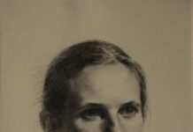 Portrait drawing by Ming Qin